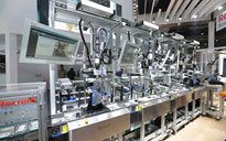 博世力士樂(lè)在2015工業(yè)自動(dòng)化展展出力士樂(lè)智能工廠模型