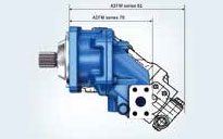 力士樂全新A2FM 70系列液壓馬達更加緊湊，長度減少26%