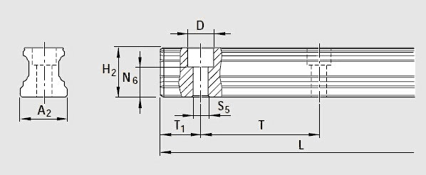 力士樂導軌R1605圖紙